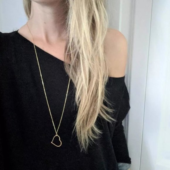 ๐โจ Heart Sweater Chain - Picture 2 of 3